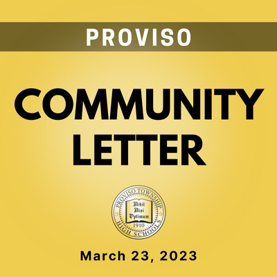  Community Letter